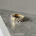 انگشتر طلای مردانه یونامن Y452