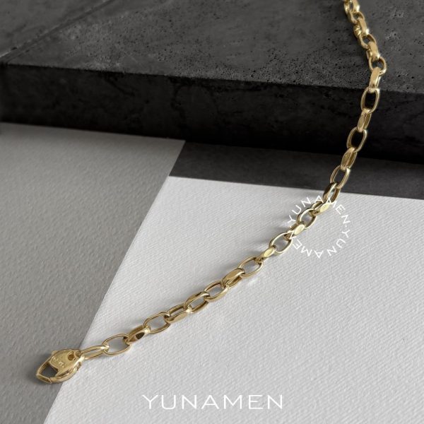 دستبند طلای یونامن Y754