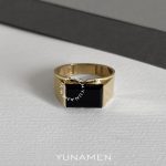 انگشتر طلای مردانه یونامن Y465