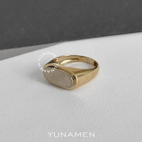 انگشتر طلای مردانه یونامن Y470