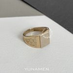 انگشتر طلای مردانه یونامن Y471