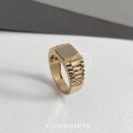 انگشتر طلای مردانه یونامن Y472